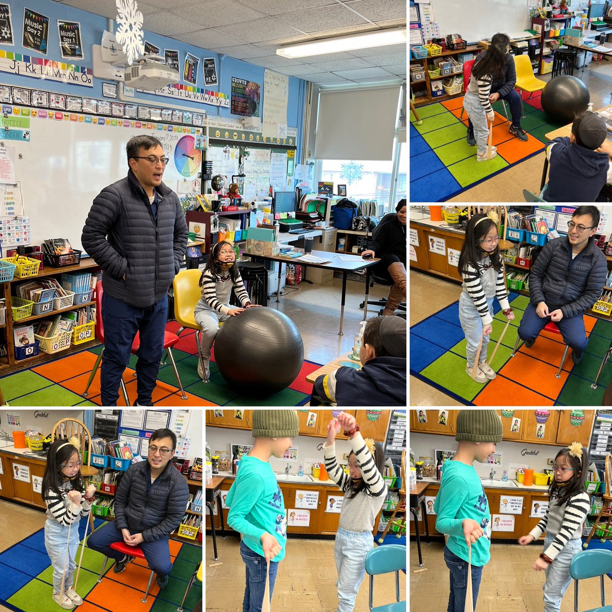 bichons42's tweet photo. 3SF enjoyed learning all about what a physical therapist does and how we can strengthen our bodies, thanks to Dr. Rocco, aka Liana’s dad! #RamCulture #WH @WhufsdRams @stellina8203 @CornwellAveES @Bridiekar @PatriciaScollo3 https://t.co/EyKEWfLiPg