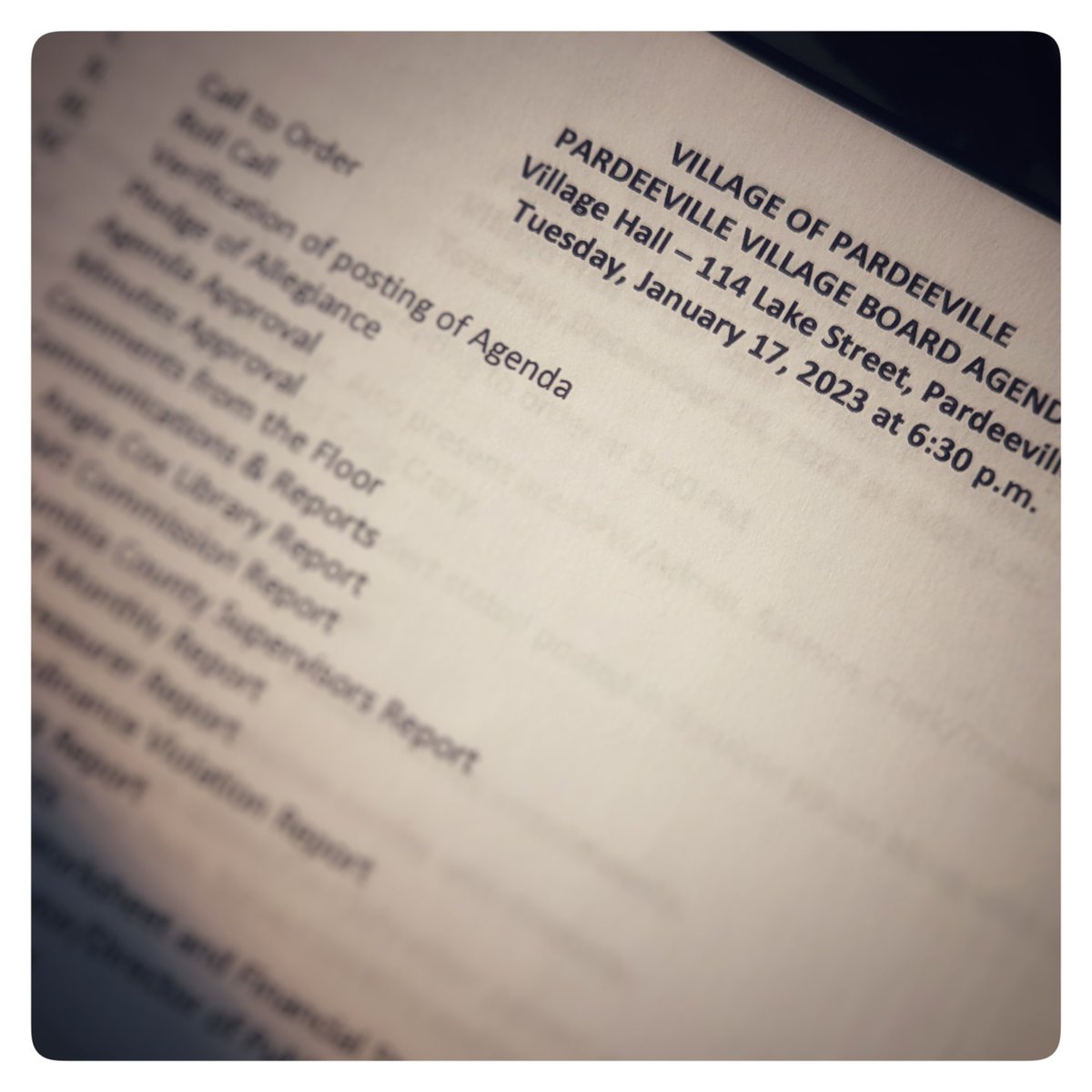 pardeevillewi's tweet image. Village Board meeting tonight at 630pm ---|--- #Pardeeville #PardeevilleWI
.