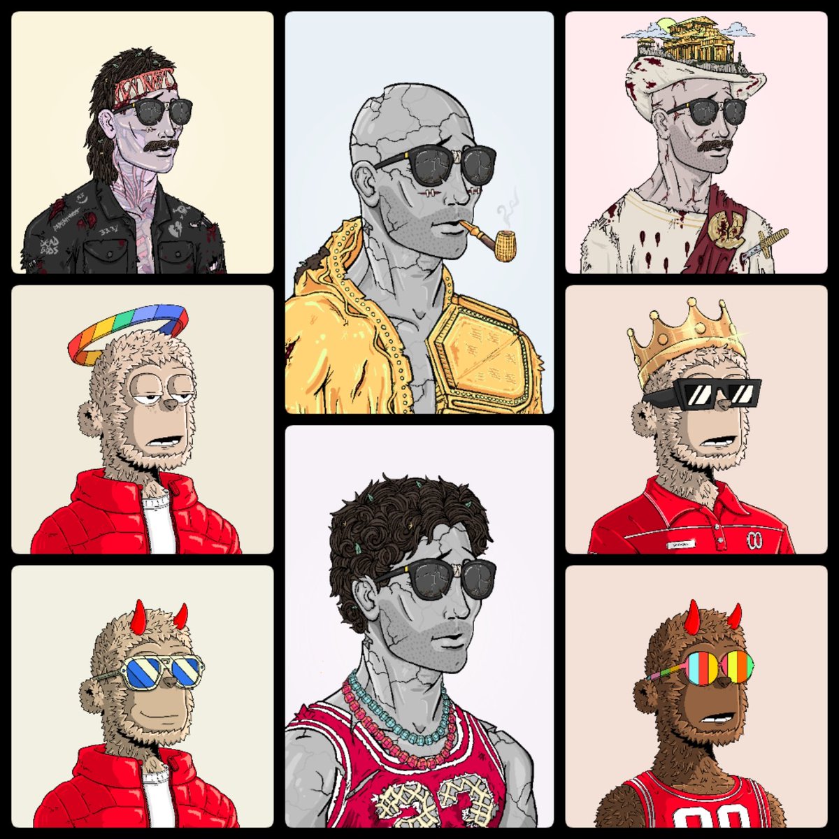 nothamanof's tweet photo. 'I don't have a type, I care more about personality'

Also her:... 🫠💀
.@y00tsNFT
.@DeGodsNFT https://t.co/eT8NLKRtE6