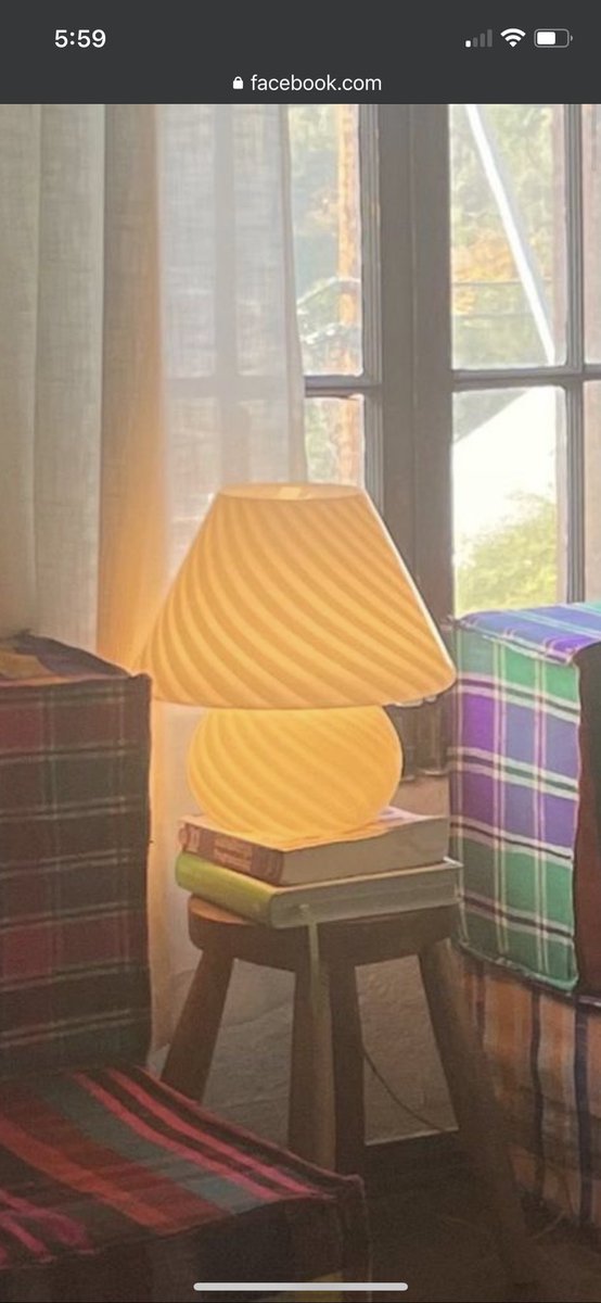 HighboyLA's tweet image. Went crazy trying to decide to buy this in Auckland for $365 or not BUT luckily we came back home and did some hunting. 

Picked this one up for $175 ☺️☺️

1970’s Murano Mushroom Lamp made in Italy.