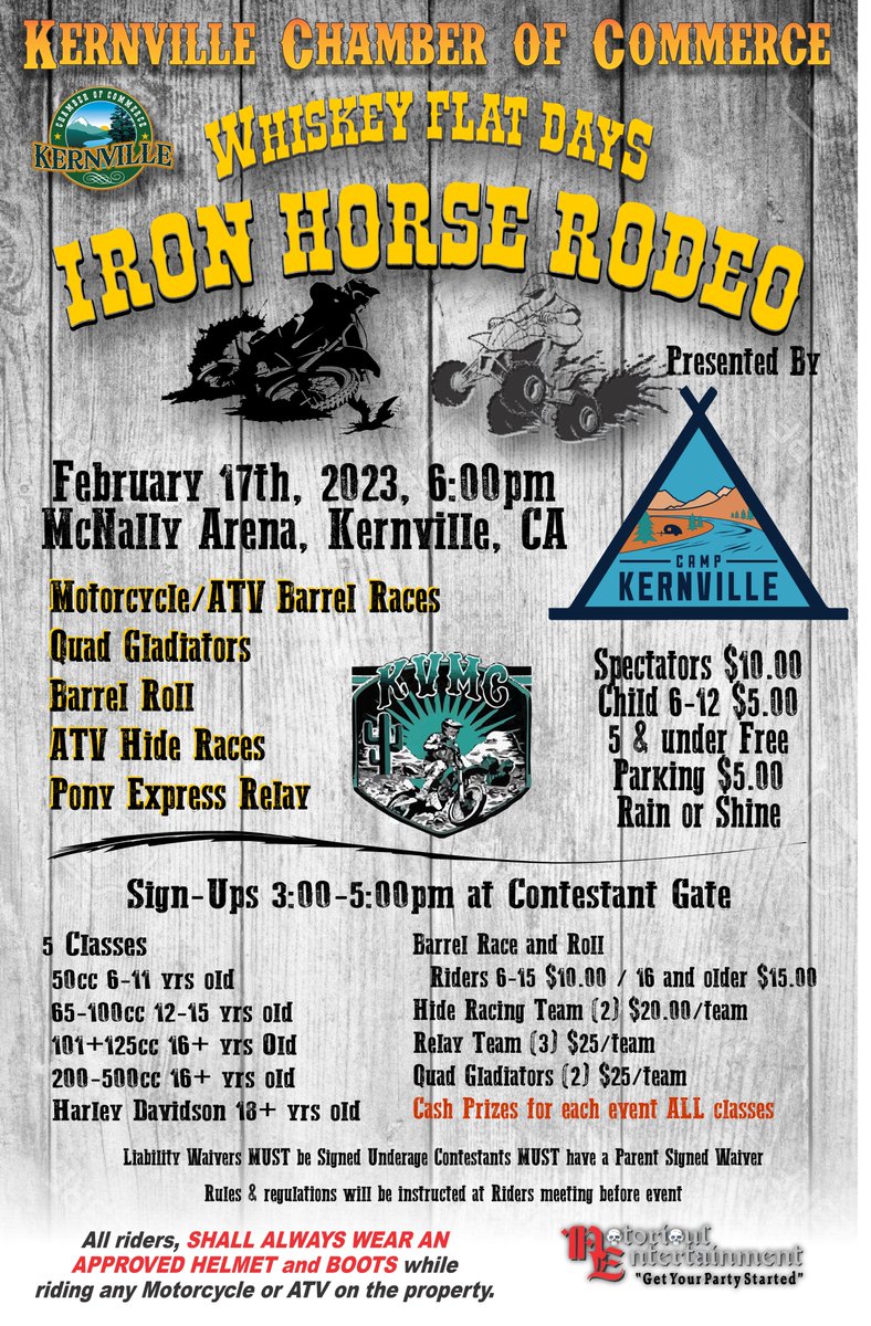 66th Annual Whiskey Flat Days February 17-20, 2023

For all your Whiskey Flat Days information go to this link officialwhiskeyflatdays.com

Wild West Daze Rodeo tickets are to purchase online at officialwhiskeyflatdays.com/wild-west-daze…

Iron Horse Rodeo tickets are also at officialwhiskeyflatdays.com/iron-horse-rod…