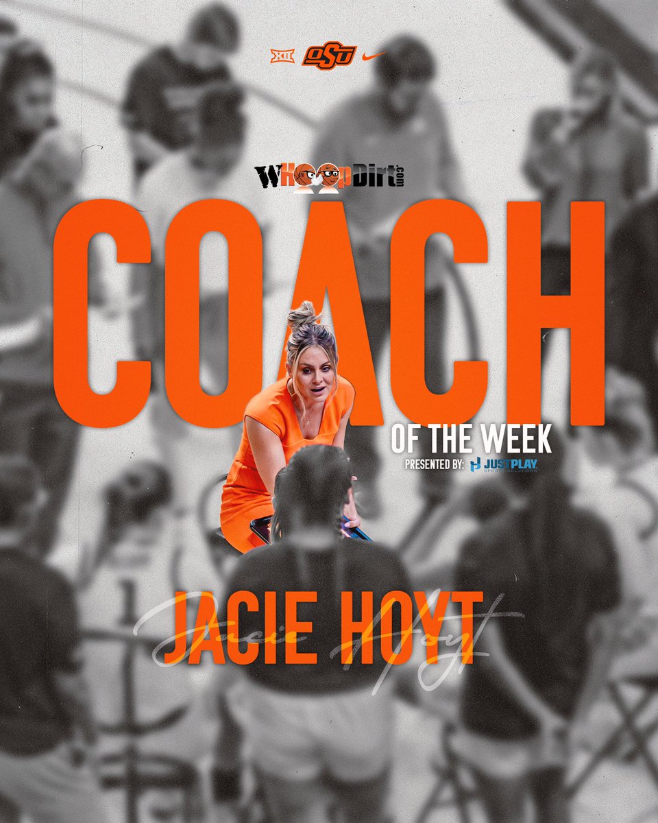 OSUWBB's tweet photo. A three-game winning streak including a Top 25 road victory? @CoachJacie has the Cowgirls trending 📈 

#GoPokes | #BRINGIT https://t.co/44apnUPwic