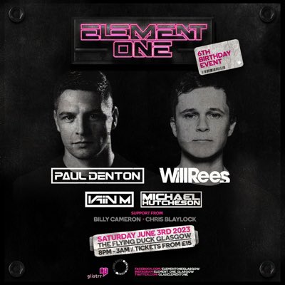 Element One - Glasgow tweet media