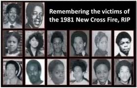 tavlorna123's tweet photo. 42 Years have passed since the fire at my aunts home. Remembering the events on that tragic night 18th January 1981. I have no words. A lit candle to honour the 14 lives taken and family & friends injured,the survivors in the New Cross Fire. #Newcrossfire #14dead #Survivors https://t.co/EHS6eS0PmJ