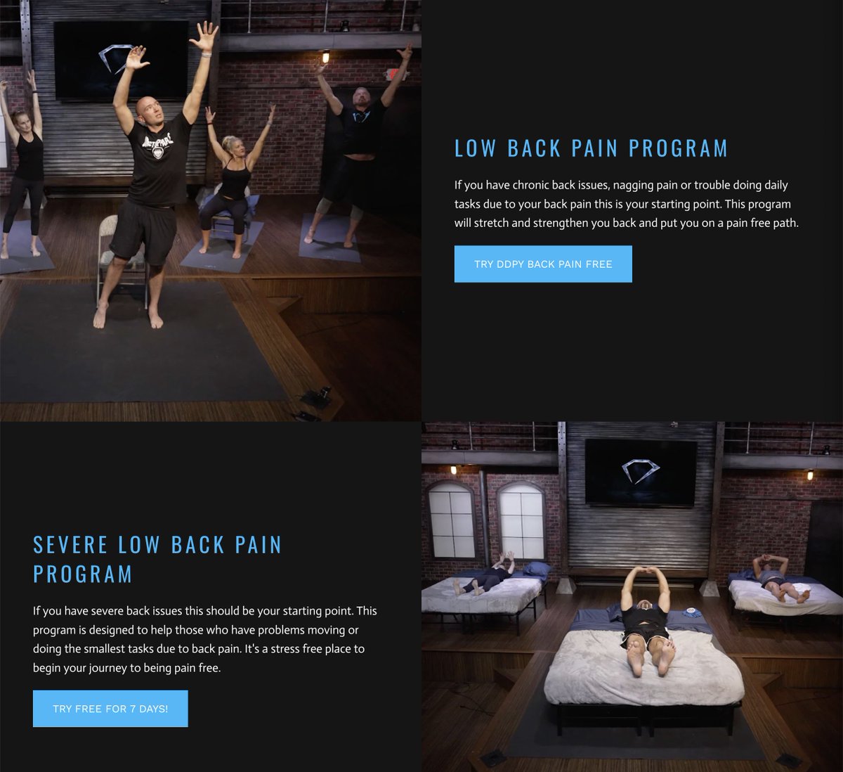DDPYoga's tweet photo. Got Back Pain? 😬 
If you still suffer from back pain and haven't found a solution - you owe it to yourself to give DDPY a try. DDPY works and we have the stories to prove it.
💎 💥 
Learn More: https://t.co/9Wi5kr0TqM
#BackPain #LowerBack #Pain #DDPYworks #DDPYoga https://t.co/qen9j88Zzr