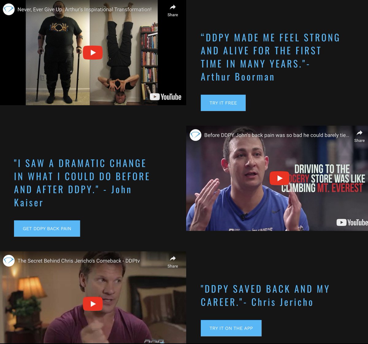 DDPYoga's tweet photo. Got Back Pain? 😬 
If you still suffer from back pain and haven't found a solution - you owe it to yourself to give DDPY a try. DDPY works and we have the stories to prove it.
💎 💥 
Learn More: https://t.co/9Wi5kr0TqM
#BackPain #LowerBack #Pain #DDPYworks #DDPYoga https://t.co/qen9j88Zzr
