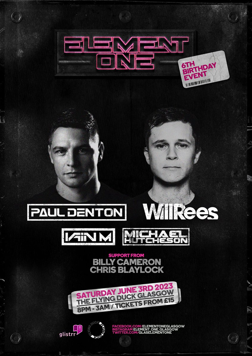 Element One - Glasgow tweet media