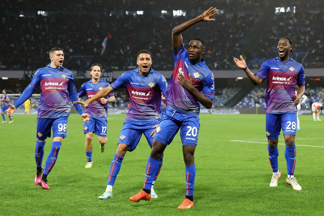 ohenegyanfelix9's tweet image. A fantastic team effort tonight.
Congratulations @USCremonese for qualifying to the next stage of the #CoppaItalia. 

If we believe, we can achieve.

#SolAmAi #ForzaGrigiorossi #DaiCremo