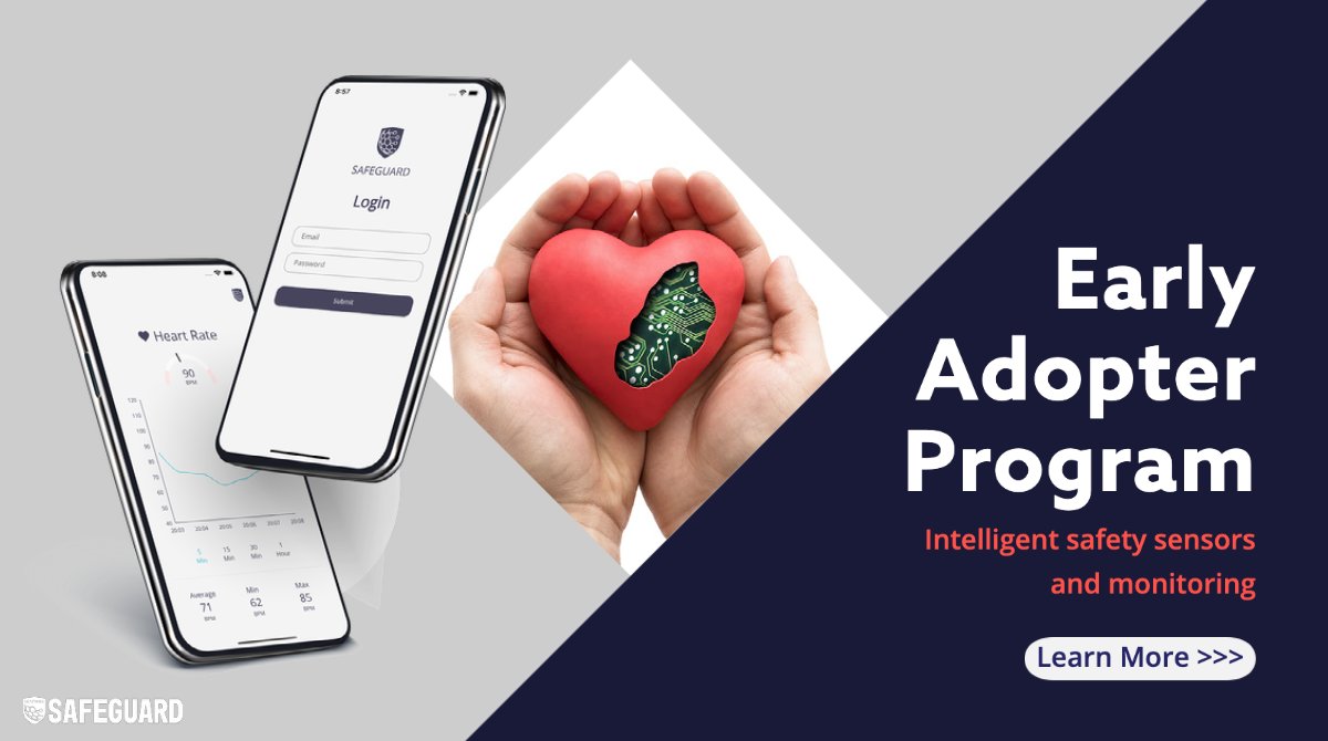 VigiLife_Inc's tweet photo. Our SafeGuard program provides early adopters with a low-risk opportunity to trial innovative health and safety monitoring technology that can save lives, increase compliance, and extend budgets. #wearabletechnology #SafetyTech #healthandsafety 
https://t.co/h1Dl9WRSs3 https://t.co/xLfpRgECeL