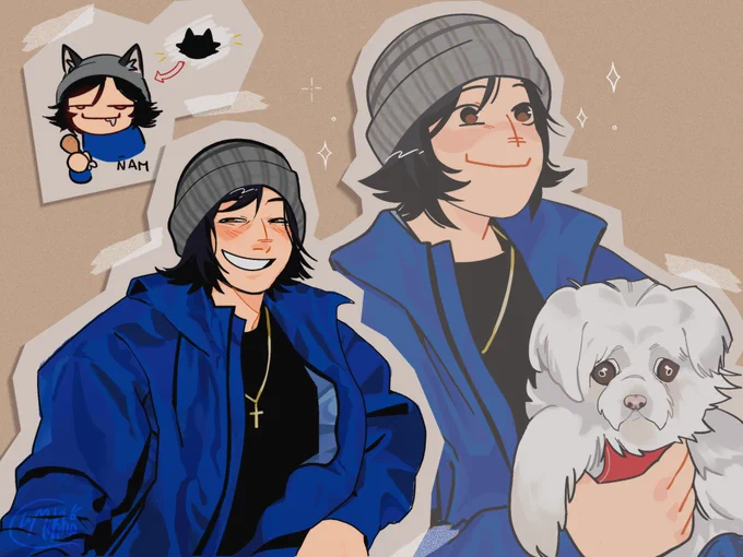 Quiero robarle la chaqueta quien me ayuda#quackity #quackityfanart 