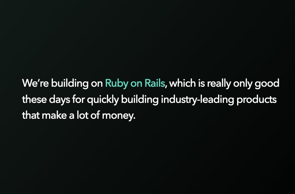 just working on the pitch deck