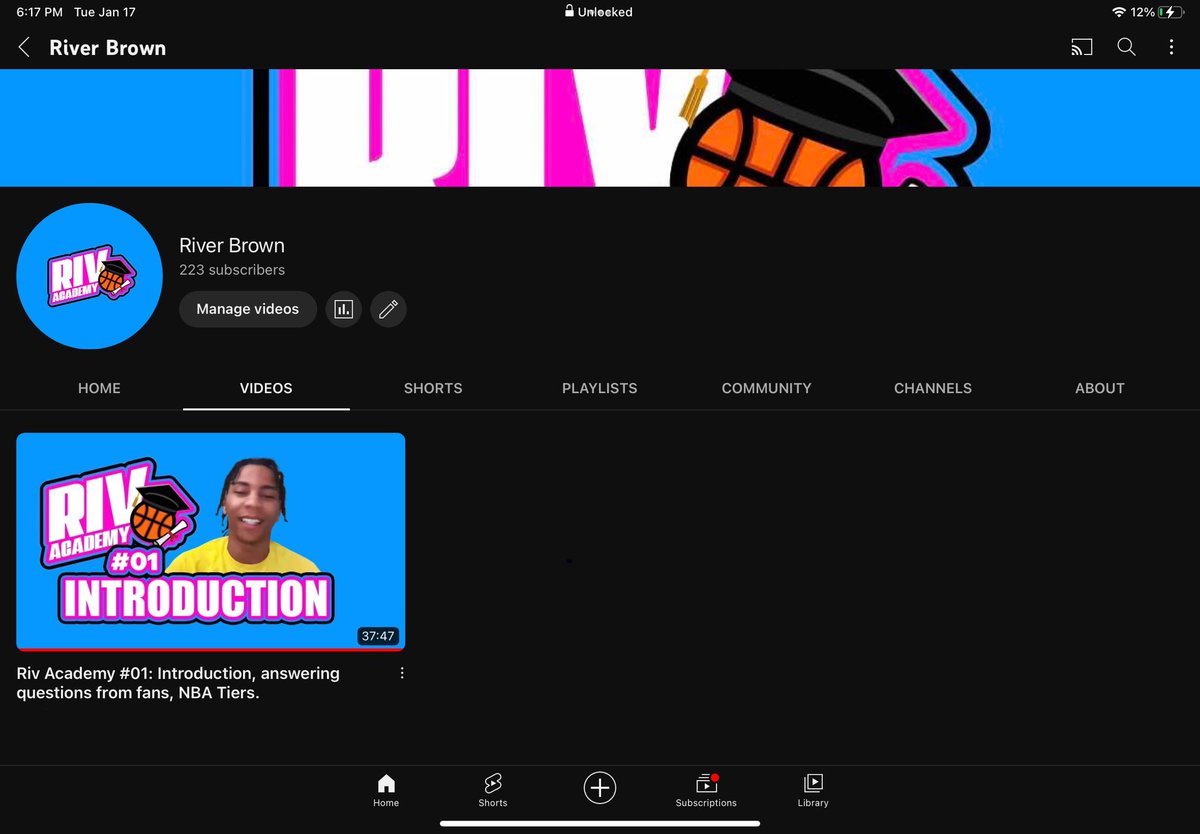 First Video Is Up! Have You Watched Yet? 

youtu.be/rDCwuzrVdPI