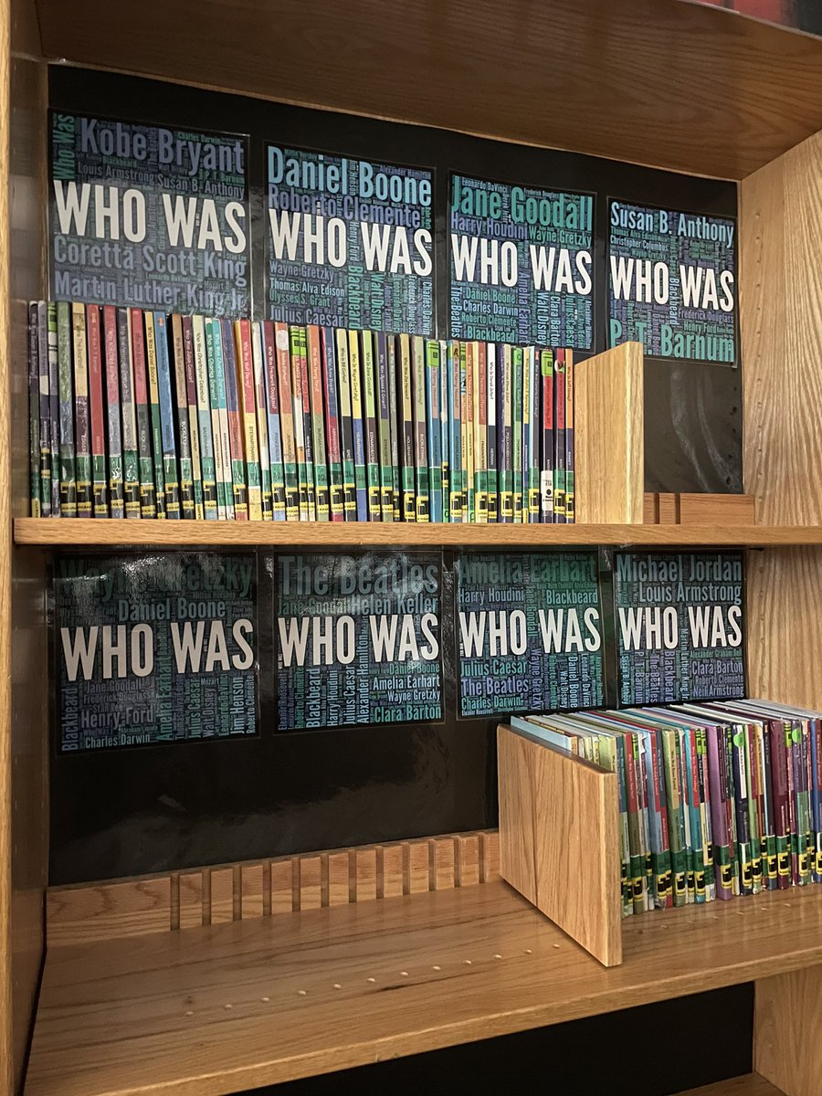 “Who Was” gets an upgrade. More to come…📚😊<a href="/HowellTwpArdena/">Ardena Elementary</a> <a href="/beth_frantz/">Beth Frantz</a> <a href="/MrsGorski/">Mrs. Gorski</a>