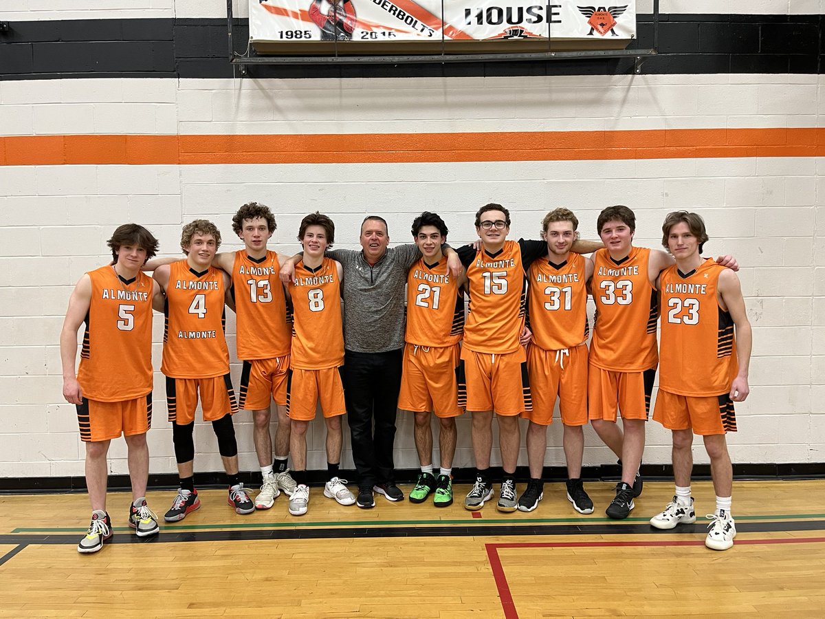 AlmonteDHS's tweet photo. With today’s wins in their last regular season games, both boys’ basketball teams have punched their tickets to EOSSAA! LCIAA playoffs continue Feb 7th after the exam break ⚡️🏀 https://t.co/rlkvE92lR5