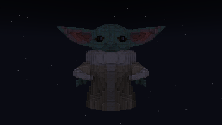 GROGU

#Minecraft #Minecraftbuilds #StarWars #TheMandalorian  #Grogu