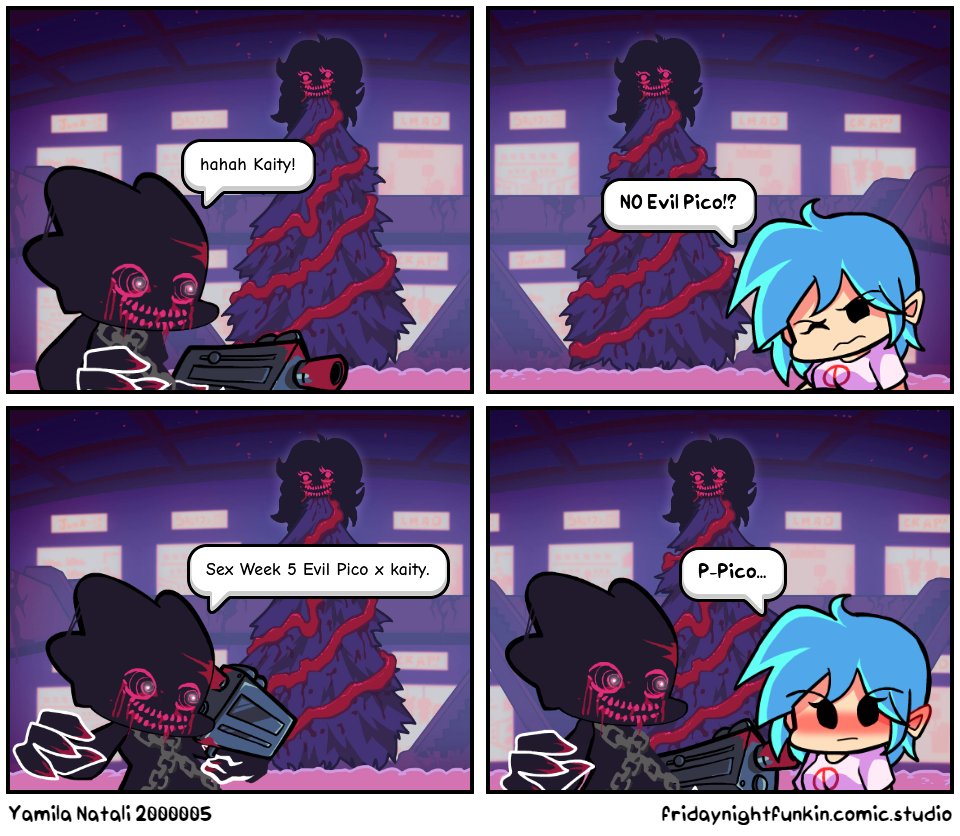 NatailYamila's tweet photo. #fridaynightfunkin #fnfpico #fnfkaity #fnfmod #fnfGenderbend #fnfevil #fnfweek5 #fnfevilpico #fnfnsfw #nsfwfnf #picoxkaity #kaityxpico #ask https://t.co/QbWs6cM4sD