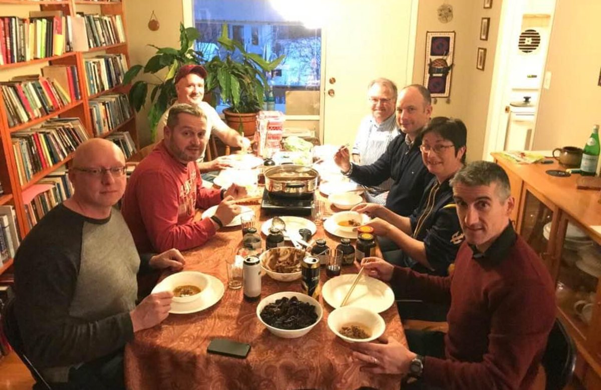RobRunge1's tweet photo. Apparently we were enjoying some hot pot five years ago today 😀@Goalielisten @davidmlast #NEPDP #leaders https://t.co/IjZ1qWRRC8