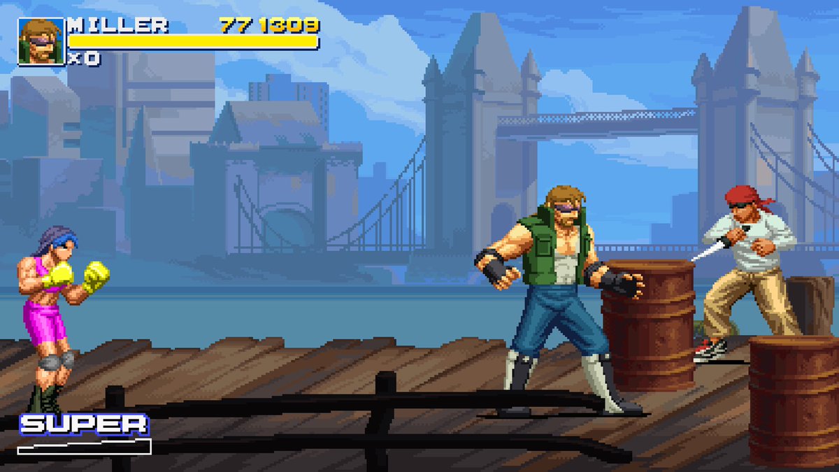 Timmyretro45's tweet image. This is a perfect throwback to 90’s beat em ups! #FinalVendetta #Xbox