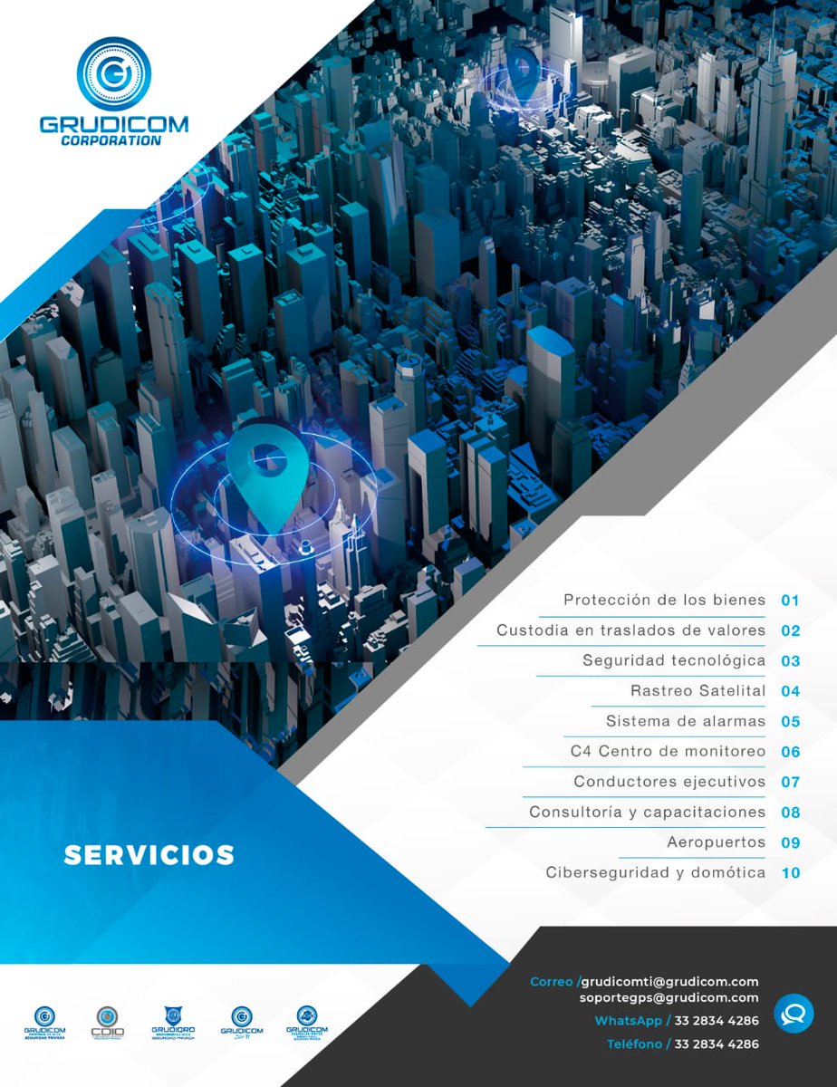 AMESP_oficial's tweet photo. Conoce los servicios de nuestro asociado adherente @GRUDICOM 

Web: https://t.co/aFAnkKSct1

#SoyAMESP #HablemosBienDeLaSeguridad #FuerzaAMESP #UnidosPorUnMéxicoSeguro https://t.co/26bBm4Q7xM