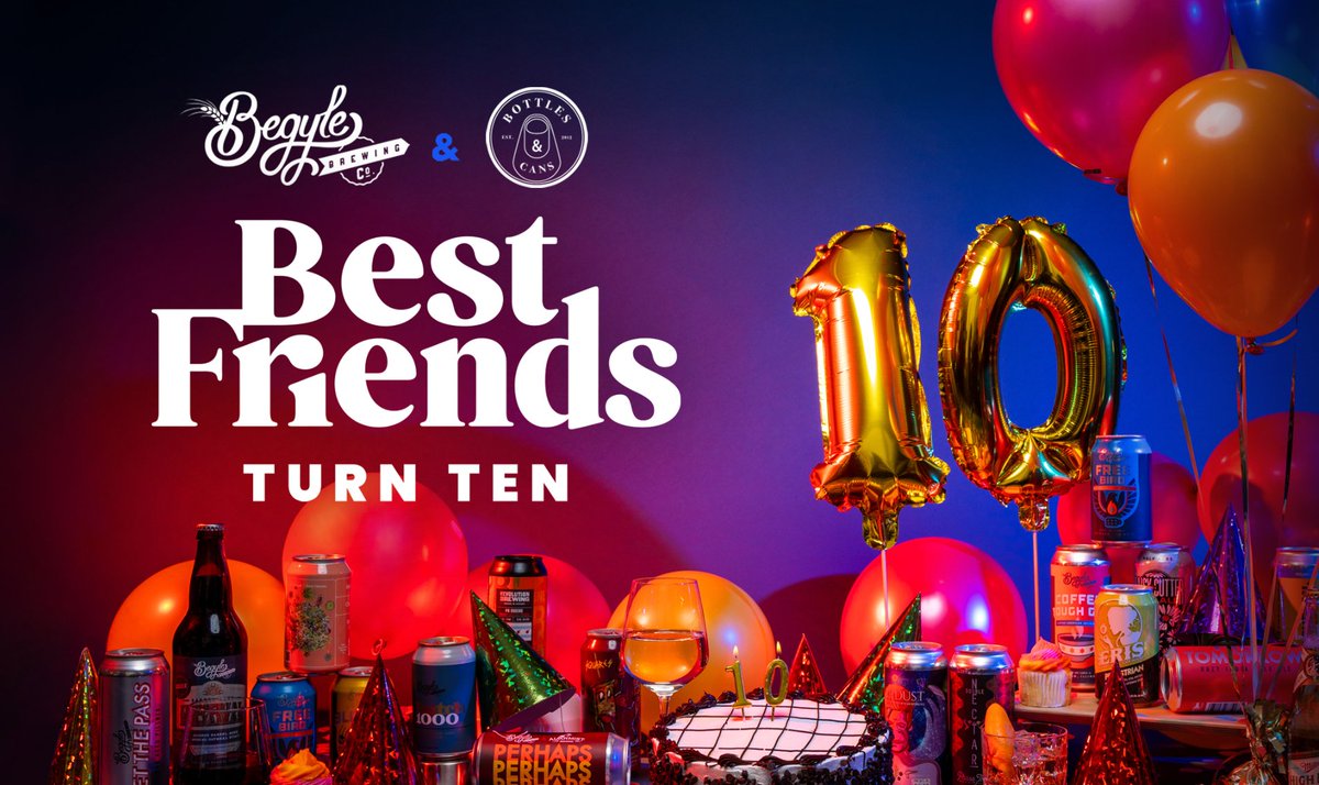 BegyleBrewing's tweet photo. @BegyleBrewing + @BTLSandCANS are turning 10!
On February 18th, party with us... a hand-picked roster of local breweries, our fav wine and spirit makers, great local bands, and the tastiest food trucks and pop-ups around! 

Tickets available 1/18 @ 10am ⬇️
https://t.co/t1cAUxhQ8D https://t.co/WBCS0YxCBU