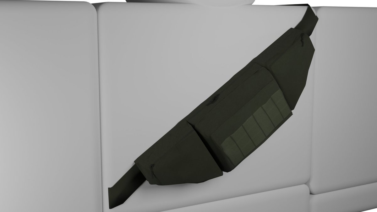 AstroMonkeyDev's tweet image. UGC Concept #7
Tactical Fanny pack
Tan, Black, and Green

#roblox #robloxart #RobloxUGC  #RobloxDevs