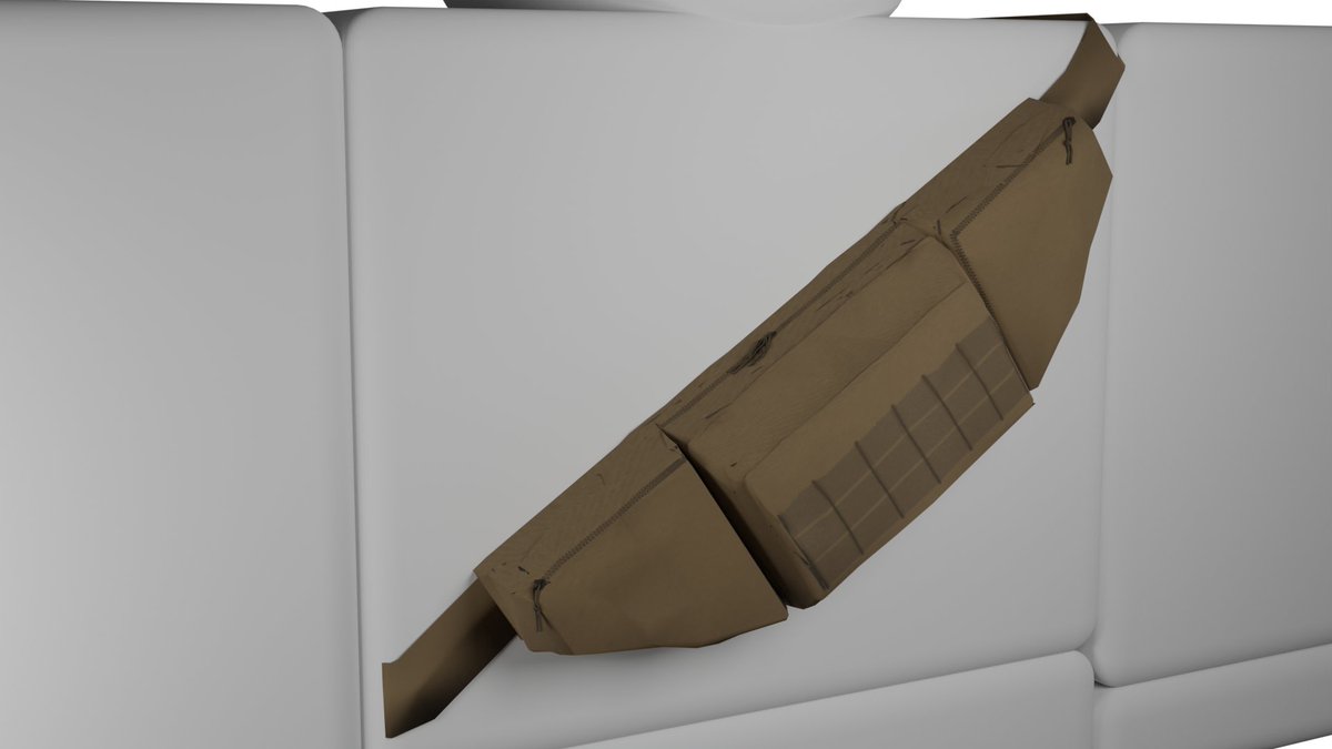 AstroMonkeyDev's tweet image. UGC Concept #7
Tactical Fanny pack
Tan, Black, and Green

#roblox #robloxart #RobloxUGC  #RobloxDevs