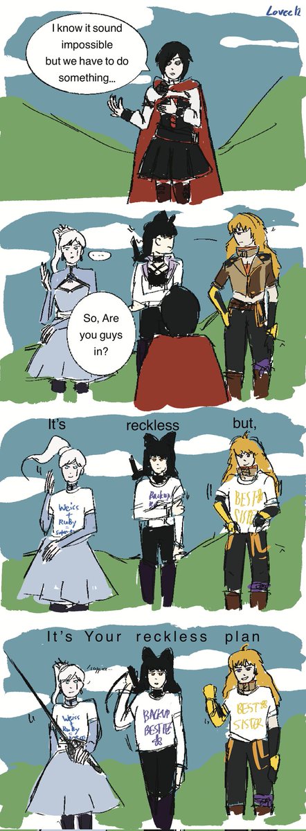 sshlls's tweet photo. Their leader 
#RWBY #Rwbyfanart #TeamRWBY #TeamJNPR #TeamSSSN #TeamCFVY https://t.co/6ziyAJYpQW