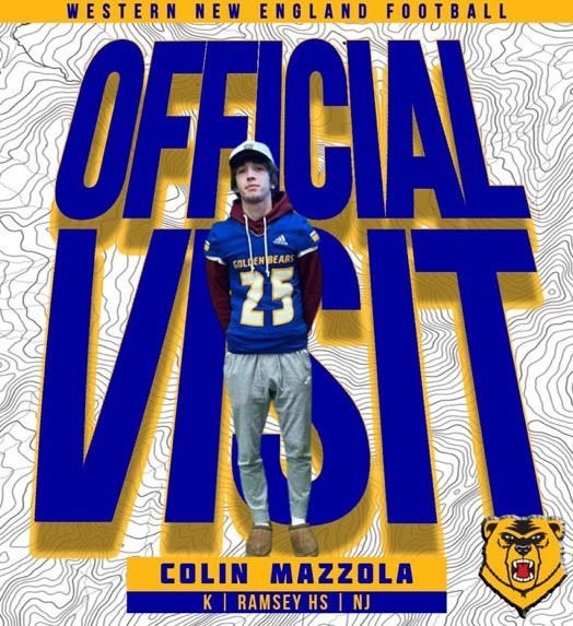 Colin Mazzola (@mazzola_colin) on Twitter photo Had a great visit today <a href="/WNEFB/">WNE Football</a> Thanks to <a href="/CoachWollenberg/">Patrick Wollenberg</a> & <a href="/Coach_Lebeau/">Jason Lebeau</a> for the invite and <a href="/coach_cdunn/">Coach Connor Dunn</a> for the tour! Had a great visit today <a href="/WNEFB/">WNE Football</a> Thanks to <a href="/CoachWollenberg/">Patrick Wollenberg</a> & <a href="/Coach_Lebeau/">Jason Lebeau</a> for the invite and <a href="/coach_cdunn/">Coach Connor Dunn</a> for the tour!