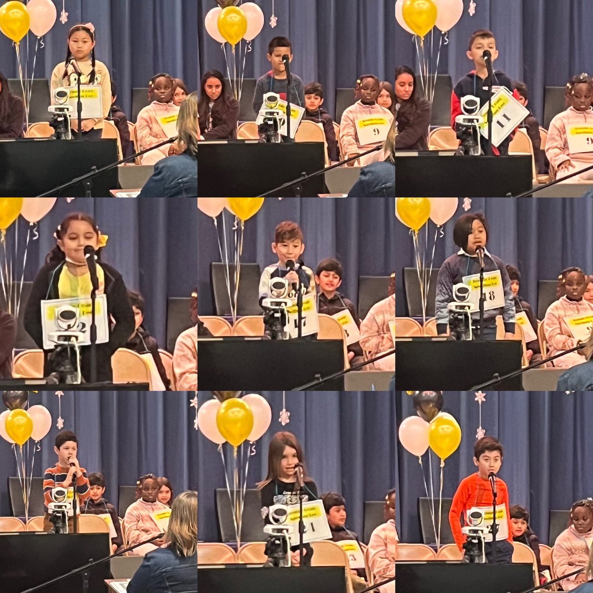 TheDeanerGrade2's tweet photo. This is the first year the spelling bee was open to second graders, and we had 9 second graders participate! We were DOLPHINitely proud of all of you! 🐬

One of our 2nd graders placed third and will move on to the Divison Spelling Bee! 

#DeanDreamTeam #2ndGradeStrong https://t.co/XKRgJBaciJ