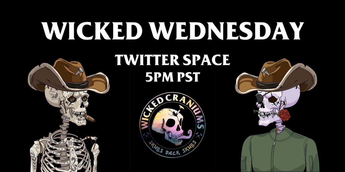 ✴️TOMORROW✴️

🤘💀🤘

Set a reminder!🔻
x.com/i/spaces/1LyGB…