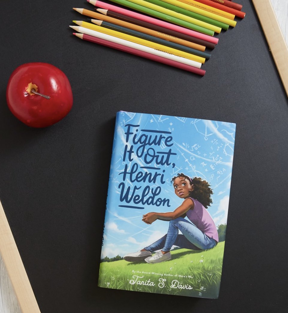 Henrietta Weldon gets to switch schools—finally! She’ll be “mainstreaming” into public school, leaving her special education school behind. She can’t wait for her new classes and new friends…This middle grade novel by @tanita_s_davis is out today!