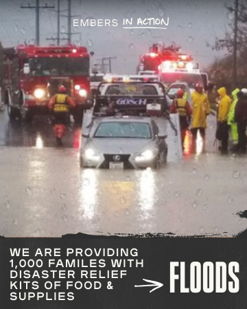 EmbersFound's tweet image. #EmbersInAction - follow the images below to learn how YOU can join the Embers Foundation in coming to the aid of families displaced by California #floods and #mudslides... #climate #disasters #storms #AtmosphericRiver #DisasterRelief