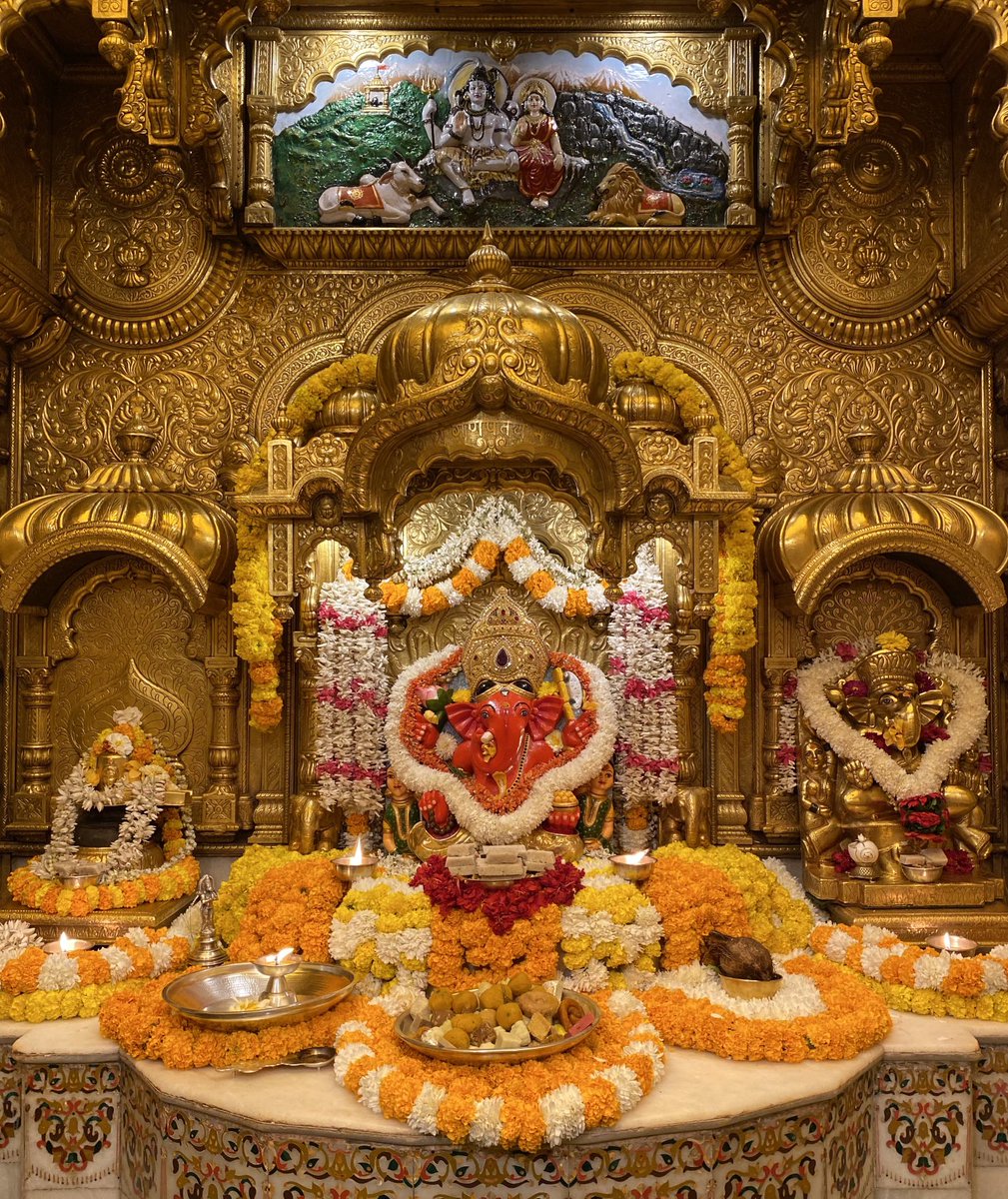 SVTMumbai's tweet photo. 🙏 गणपती  बाप्पा मोरया 🌺मंगलमूर्ती मोरया 🙏 १८/०१/२०२३
🙏Ganapati Bappa Moraya 🌺 Mangalmurti Moraya  🙏 18/01/2023 https://t.co/luQKRauA6b