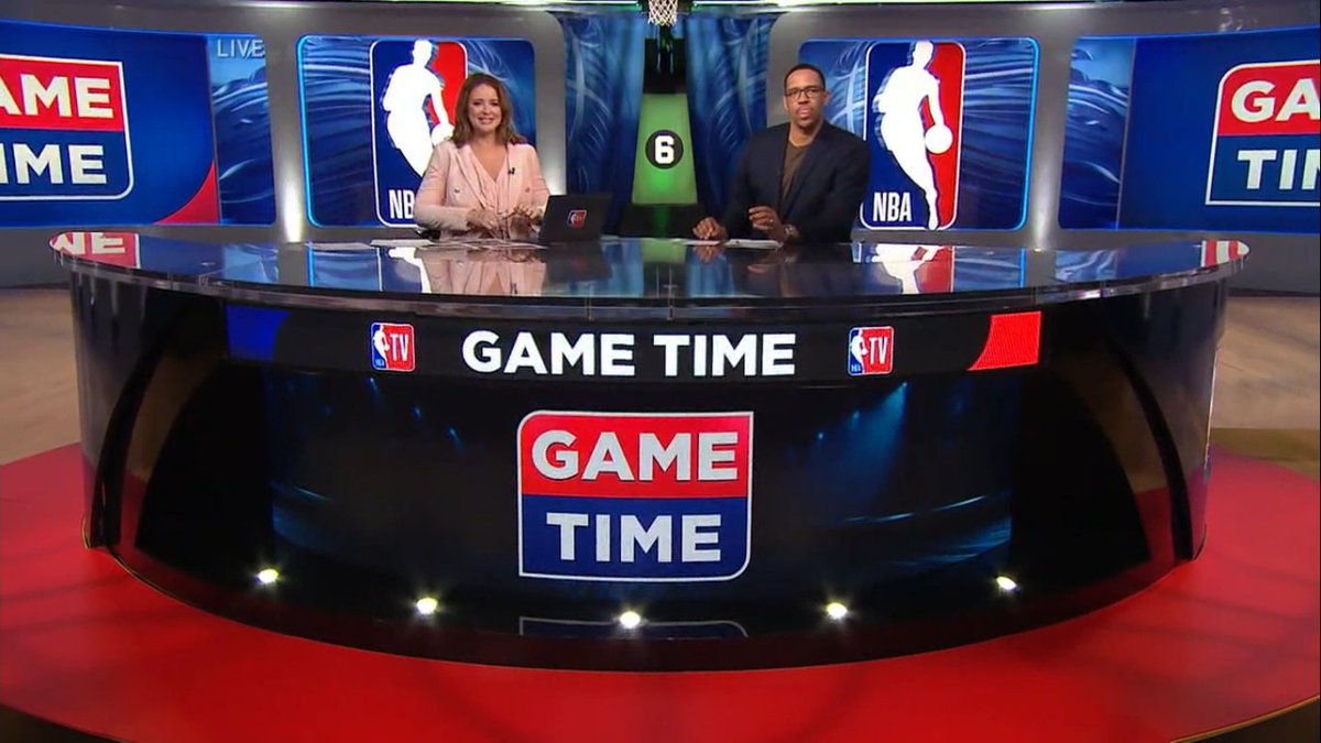 DanielFigueroaP's tweet photo. @KristenLedlow presents #NBAGametime with a preview of tonight's action. https://t.co/401InOqd6f