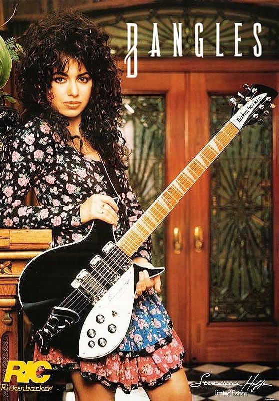 Happy birthday SUSANNA HOFFS!
Lead singer and guitarist for The Bangles
(January 17, 1959) 