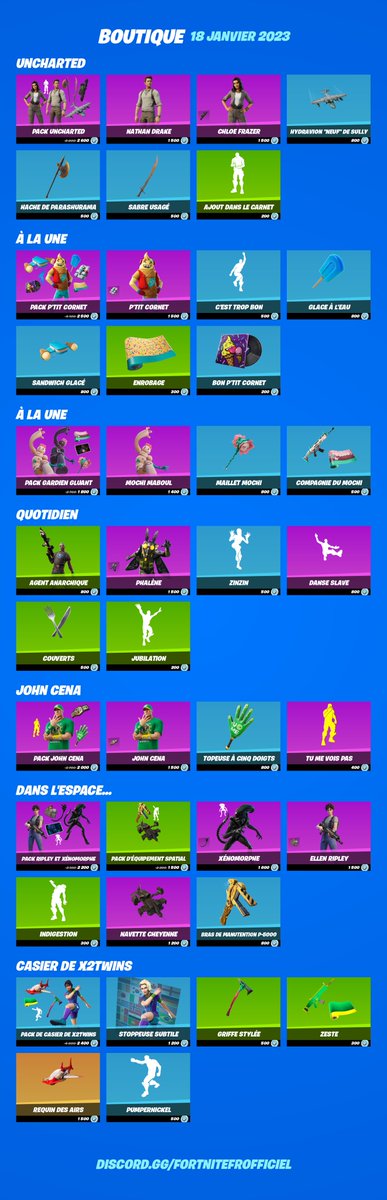 Theo_Geek_FTN's tweet photo. #fortbite boutique du 18 Janvier 2023.
Code créateur Theo_Geek #FortniteChapter4 #EpicPartner https://t.co/R45nBrTLbp