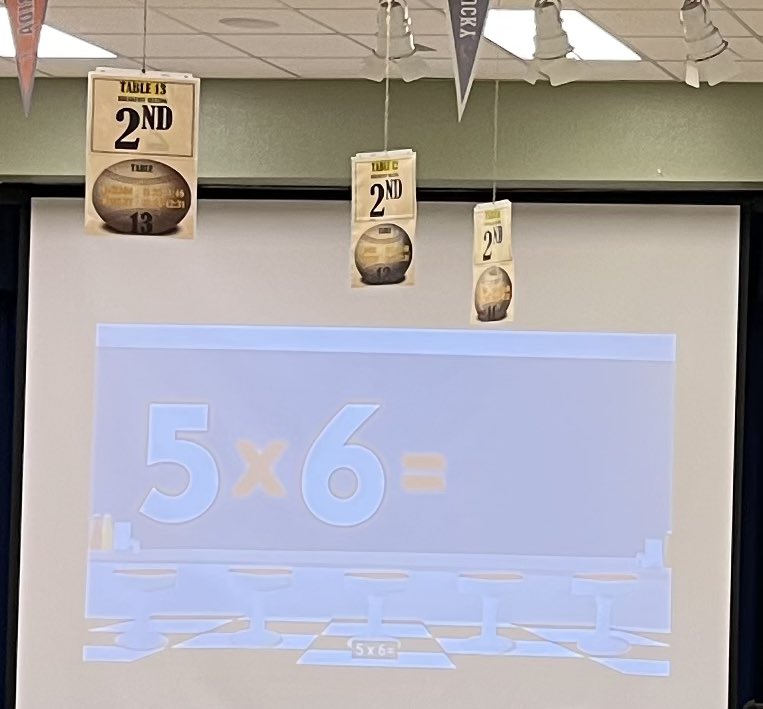 Students love singing multiplication facts as they enjoy lunch. Great idea-💡 #learningisfun #allstudentscanlearn #allstudentsmatter