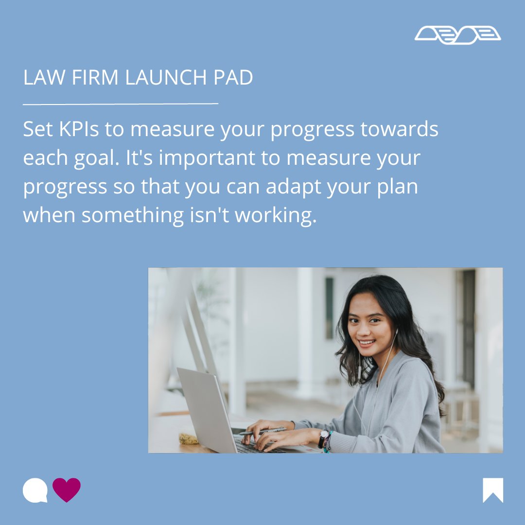 matterosoftware's tweet photo. 🎊Are you launching your law firm in 2023? Download our ✨free✨ Law Firm Launch Pad and get planning! Here are three tips for setting your firm's goals. Download here 👉 https://t.co/TYbaHbUAHQ

#sololawyer #newlaw #auslaw #smallbusiness #legaltech https://t.co/qRnMGIHvsm