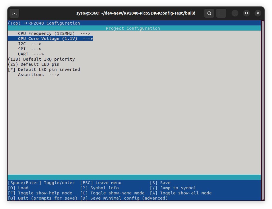 DatanoiseTV's tweet image. Kconfig for @Raspberry_Pi #rp2040 #picosdk anyone?
