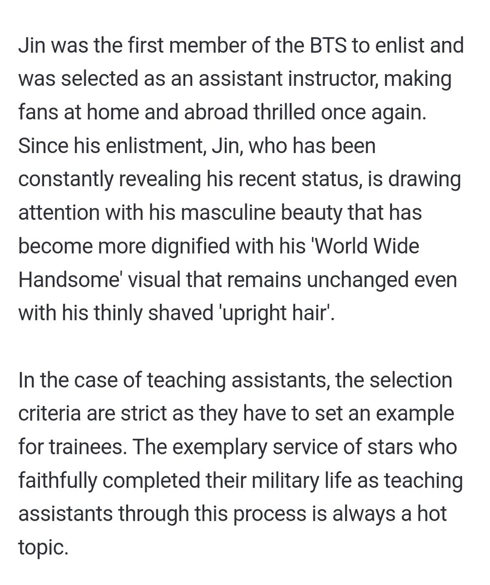 'Devil's assistant' is anyone... Hyun Bin · Yoo Seung-ho → BTS Jin, 'beautiful lineup'
naver.me/5JQgQD9f

#TheAstronaut #Jin #진 #방탄소년단진