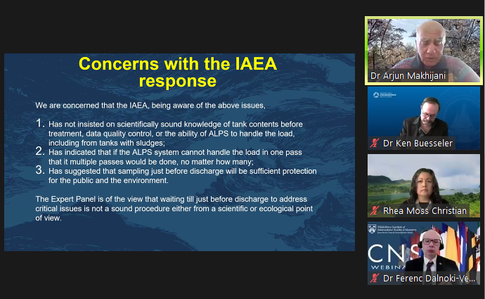 ForumSEC's tweet photo. Food, Ocean, People - Experts raise concerns on data, process, and access to information in their updates on radionuclides, generational ocean health, and their fact-finding journey into the #Fukushima accident. Streaming on #ForumSec FB. @OfficialTEPCO @iaeaorg @JapanGov https://t.co/9bCR2pHc0x