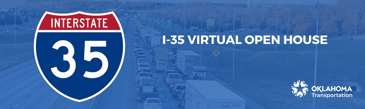 OKDOT's tweet photo. ODOT is seeking public input on widening I-35 from four to six lanes between mm 100 just south of Ladd Rd. (mm 101) and just north of SH-9 West (mm 106) at the Cleveland and McClain county line. 

Find more details online at https://t.co/5Sot9FRJ2u through Jan. 25. https://t.co/hhLkWQfTmf