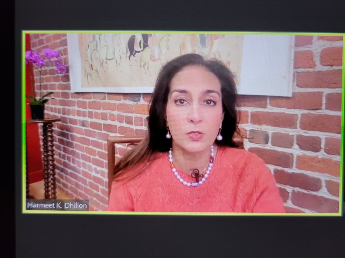 VoteJoeBudd's tweet photo. On a Zoom call with Harmeet Dhillon, who is running against the failed three term leader of the Republican National Committee, Ronna McDaniel. In Florida, National Committeeman Peter Feaman has publicly endorsed Harmeet. Thank you Peter! https://t.co/bkRJq5wbqw