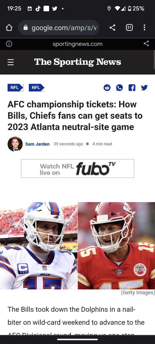 InfantryA82D's tweet photo. @JonathanIndia @Bengals The Bills haven't played the Bengals.
And Kansas City hasn't played Jacksonville. ??? https://t.co/Nw4NdfdoSO