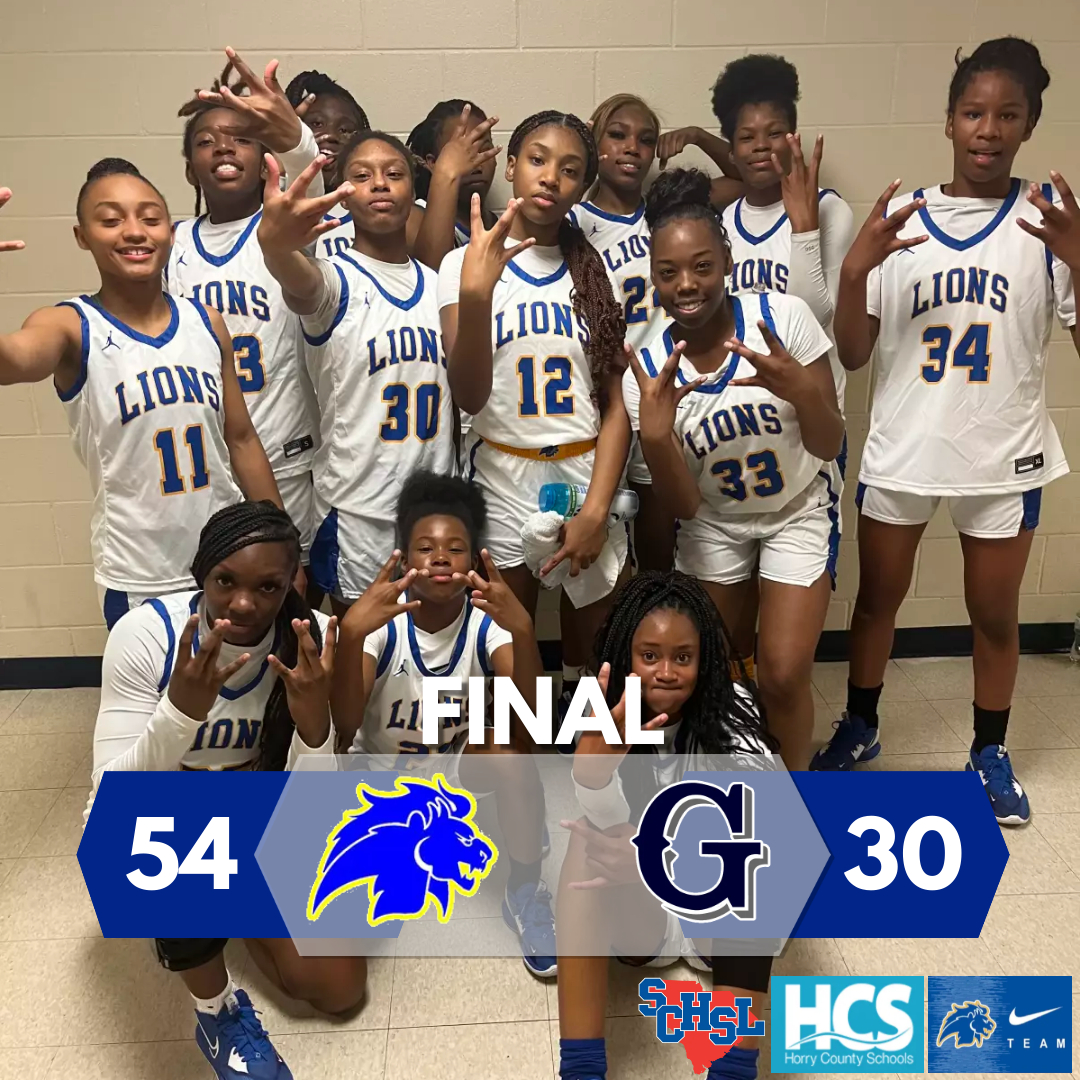 Loris_Lions's tweet photo. Final (Varsity Girls Basketball)

Lady Lions bounce back in a big way this evening. Now 2-1 in region play. Leading scorers were Janiya Richburg &amp; MariAsia Moody with 14 points each.

Next up, a Friday night showdown at Manning.

@BDunnsports @AckAttackk @ChrisParksWBTW https://t.co/tdIyoQW9je