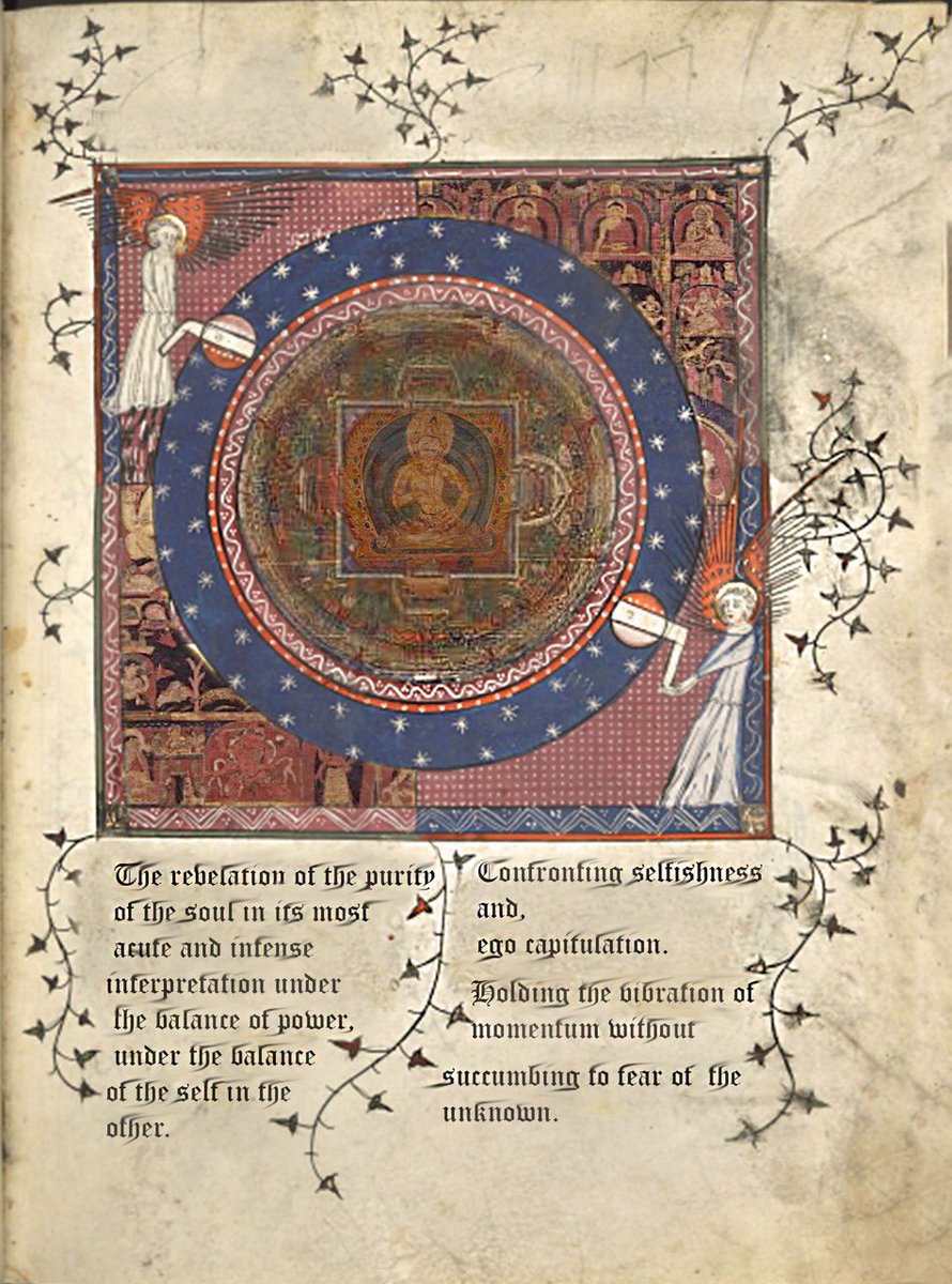 TrendVAN's tweet photo. First Sutra, about our fate 🕉:
We are the outsiders…
https://t.co/qzDJFKUyu8
Second Sutra, about love 🪷:
Confronting selfishness and ego capitulation…
https://t.co/Xib8yYZGHY
#manifold #ArtistOnTwitter #cryptoartist #NFTCommunity #cryptopoet https://t.co/ZQP9UvBoMO