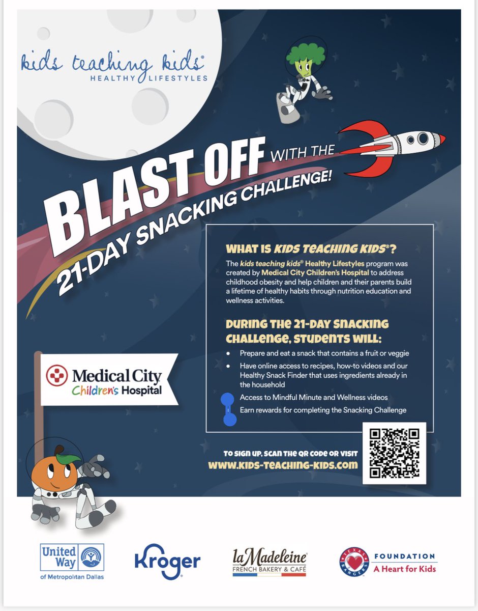 Lakeside family’s don’t forget to sign up for the 21-Day Snacking Challenge by this Wednesday. <a href="/LakesideCoppell/">LakesideCoppell</a> <a href="/LakesidePTO/">LakesidePTO</a>
