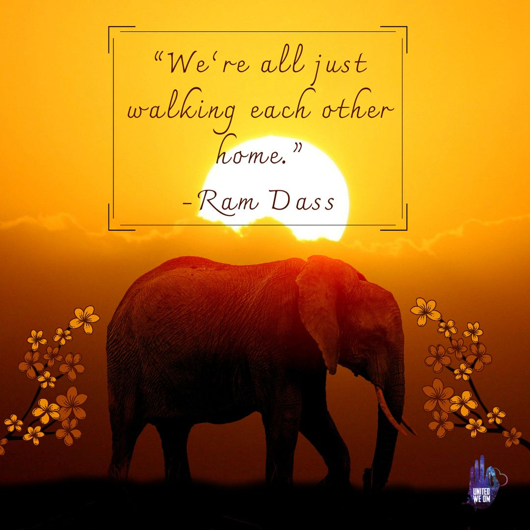 “We’re all just walking each other home.”
-Ram Dass

Me, We

United We Om

#traumainformedyoga #traumainformed #accessibleyoga #yogaservice #heretobe #offthemat #unitedweom #karmayoga #yogisofinstagram #yogateacher #changemakers #nonprofitorganization #bethechange #yoga #ac