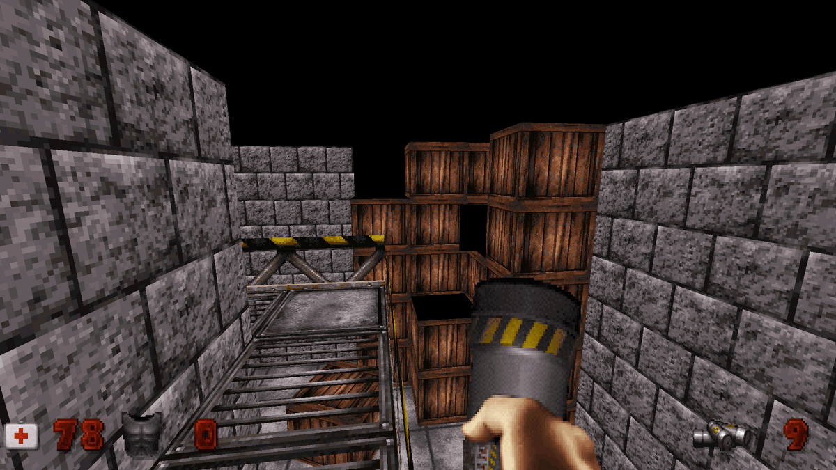 NUKEMDAVE's tweet photo. Exploring the Duke Nukem: Zero Hour map files in Duke3D/EDuke32. I was surprised to find out that the light point sprites in the maps actually work with EDuke32's Polymer lighting. #DukeNukem #DukeNukemZeroHour #DukeNukem3D #BuildEngine #Nintendo64 #N64 #3DRealms #Eurocom https://t.co/3nFjm6Bce0