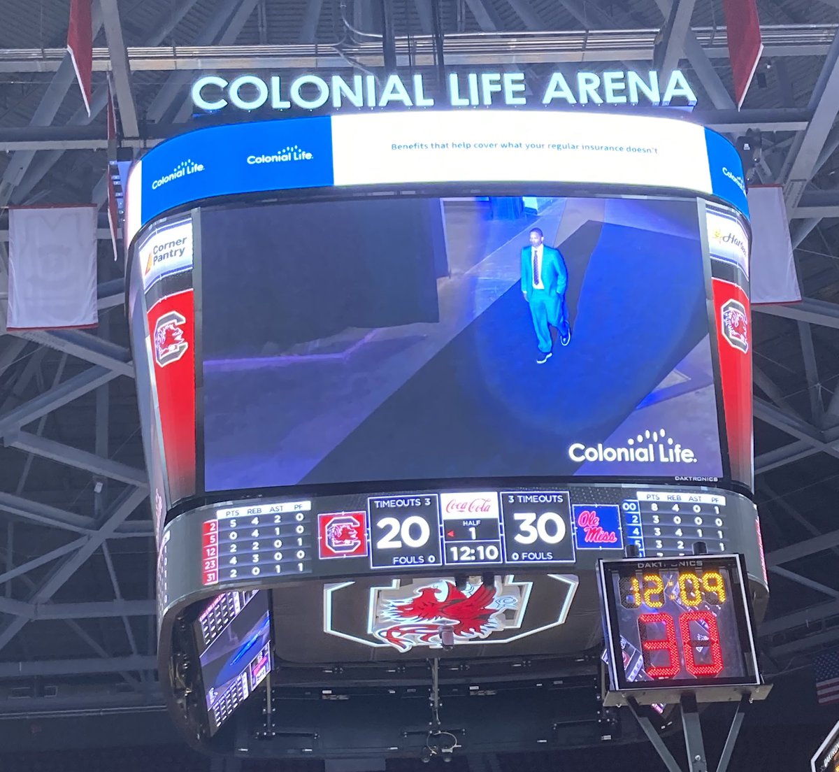 Proud to be a sponsor of <a href="/GamecockMBB/">South Carolina Men's Basketball</a> and appreciate the partnership <a href="/CoachLParis/">Lamont Paris</a>! <a href="/ColonialLife/">Armindo Tenreiro</a> #keepunexpecting